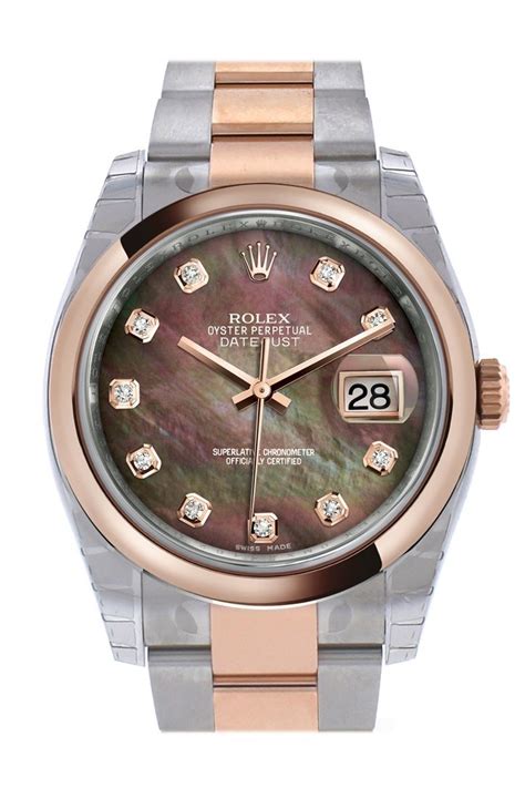 rolex datejust black mother of pearl diamond dial|rolex 2022 release datejust 36.